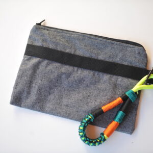BOLSA DE MANO RECTANGLE NEGRA - BOIRAMODA