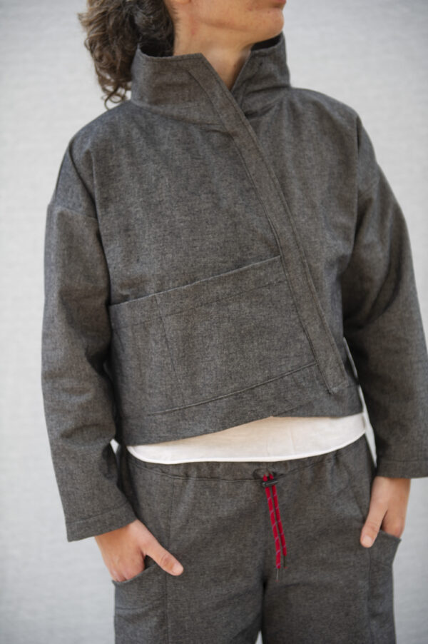CHAQUETA TEJANO NEGRO - Imagen 3