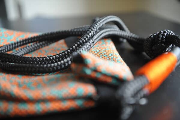 BOLSA PEQUEÑA NARANJA-TURQUESA - Imagen 3
